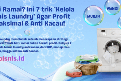 Kelola Bisnis Laundry