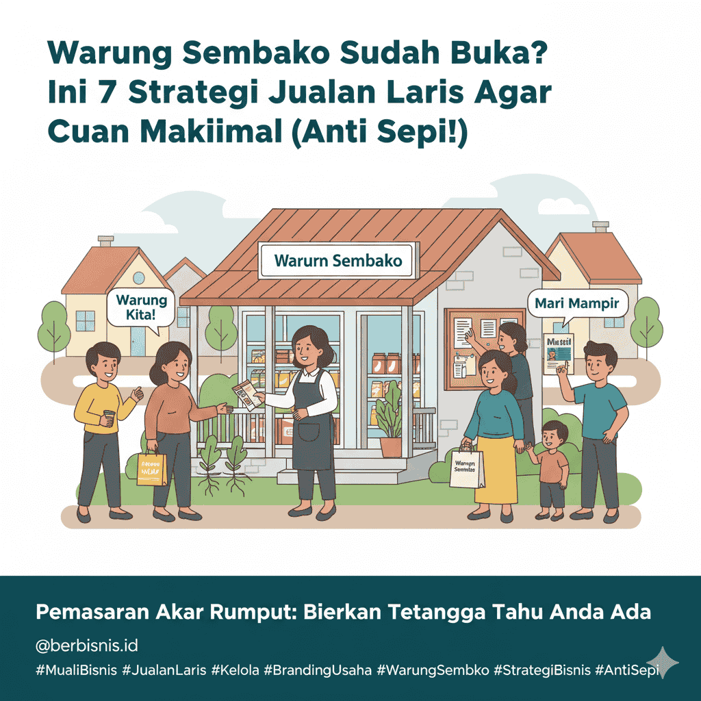 Pemasaran Akar Rumput: Biarkan Tetangga Tahu Anda Ada