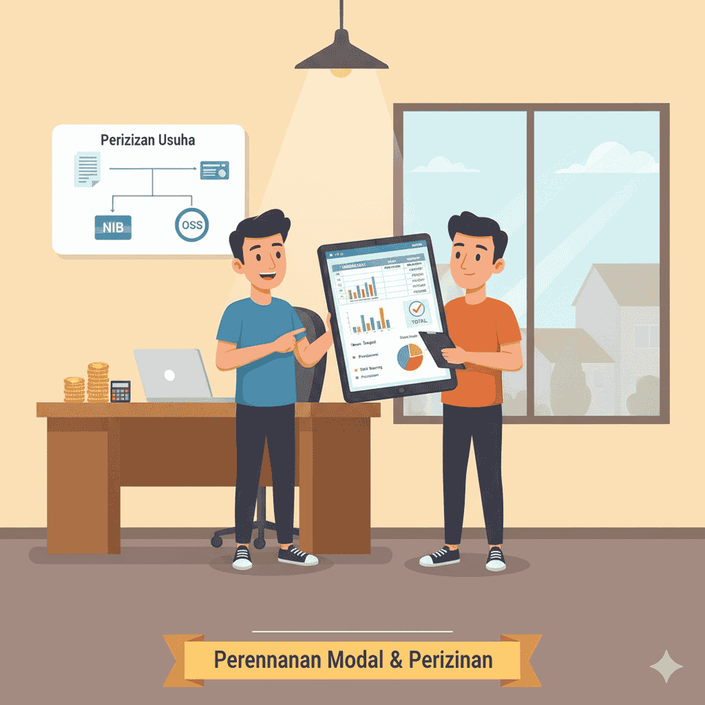 Perencanaan Modal dan Perizinan