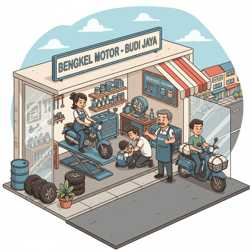 bengkel motor