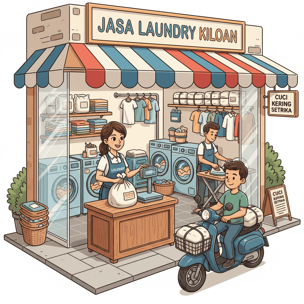 Jasa Laundry Kiloan