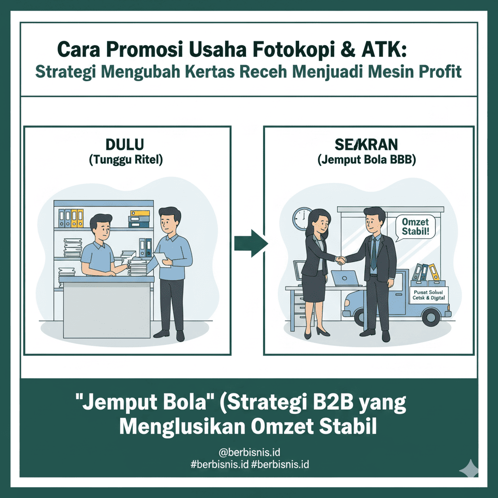'Jemput Bola' (Strategi B2B yang Menghasilkan Omzet Stabil)