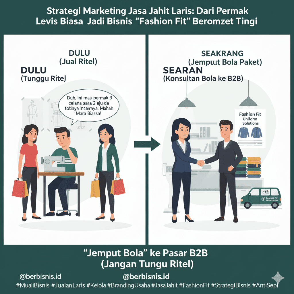 'Jemput Bola' ke Pasar B2B (Jangan Tunggu Ritel)