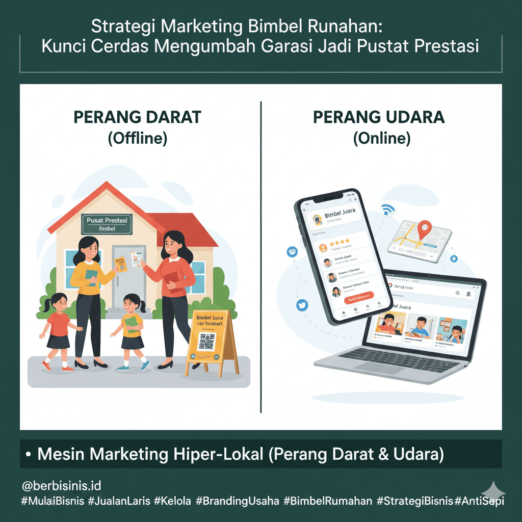 Mesin Marketing Hiper-Lokal (Perang Darat & Udara)