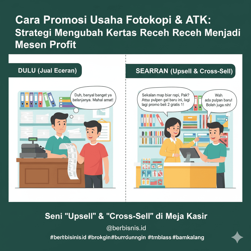 Seni 'Upsell' & 'Cross-Sell' di Meja Kasir