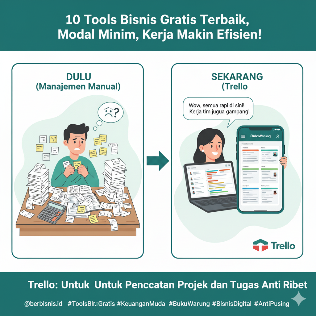 Trello: Untuk Manajemen Proyek dan Tugas Anti Ribet