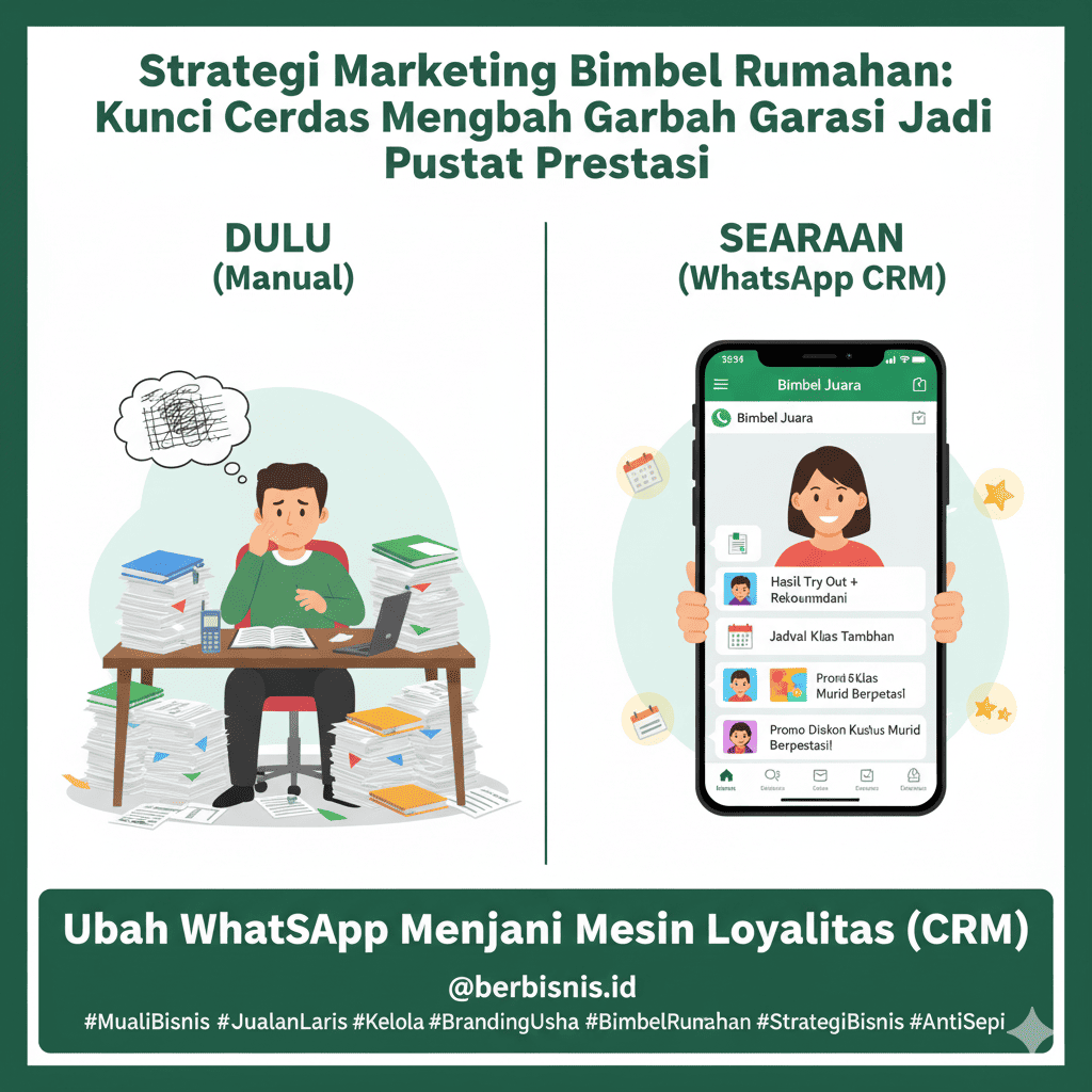 Ubah WhatsApp Menjadi Mesin Loyalitas (CRM)