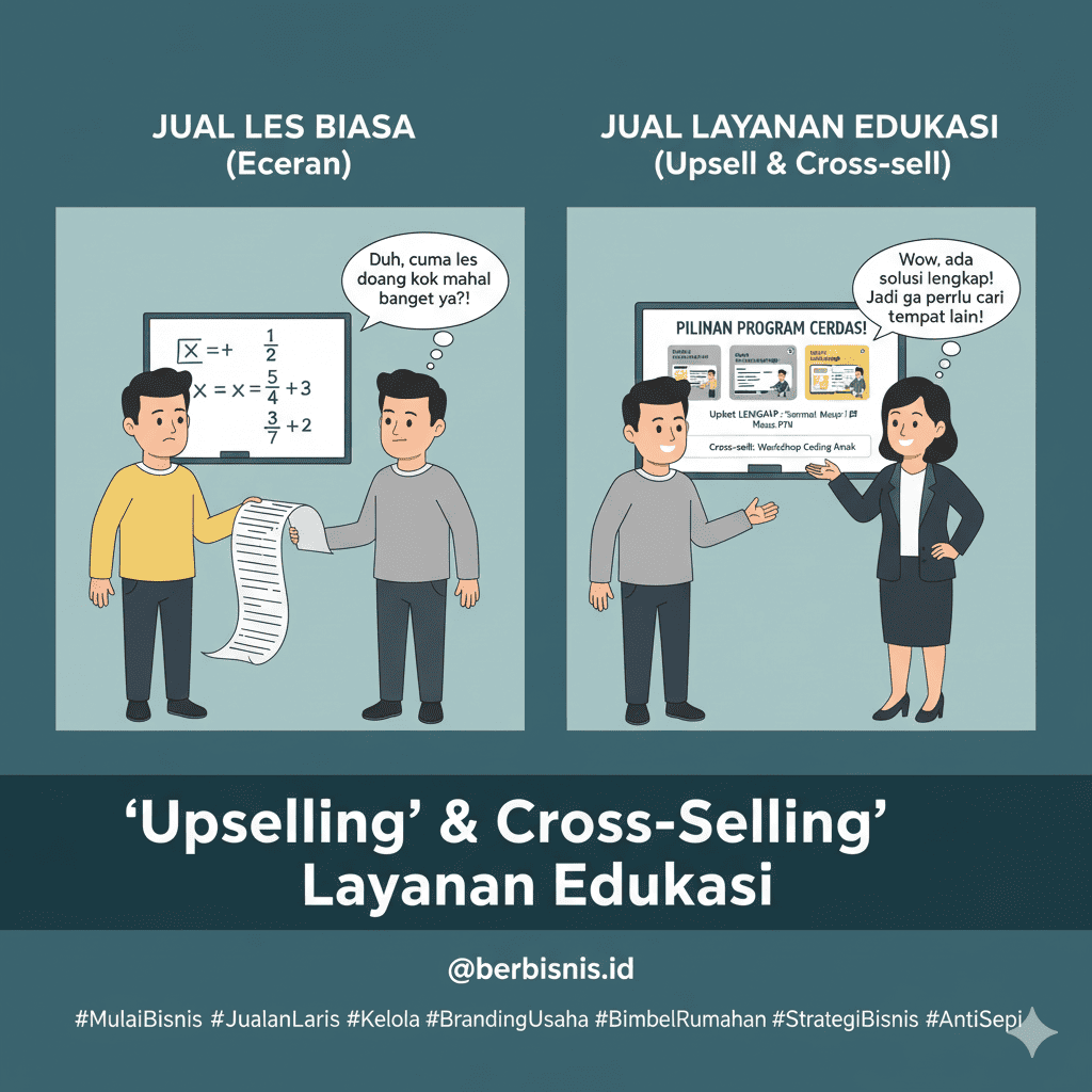 'Upselling' & 'Cross-Selling' Layanan Edukasi
