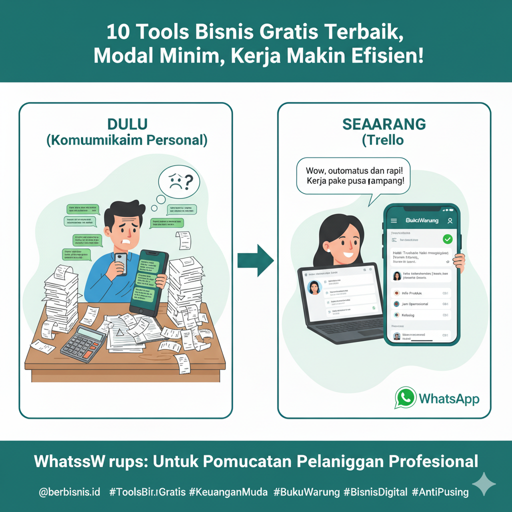 WhatsApp Business: Untuk Komunikasi Pelanggan Profesional