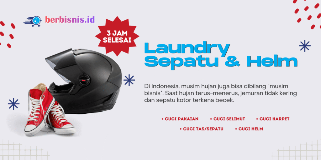 Laundry Sepatu & Helm