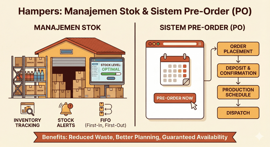Manajemen Stok & Sistem Pre-Order